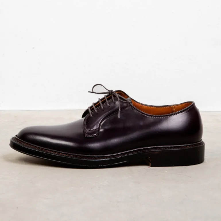 Alden #8 Cordovan Plain Toe Blucher