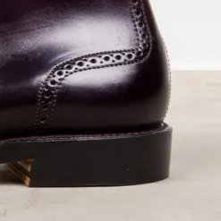 Alden #8 Cordovan straight tip medallion toe boot