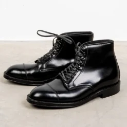 Alden Black cordovan parajumper boots