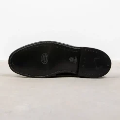 Alden Black Cordovan Plain Toe Blucher