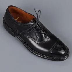Alden black cordovan straight 