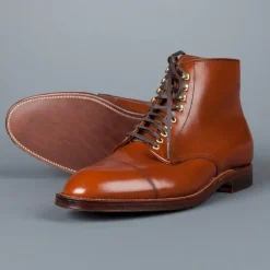 Alden brown calfskin parajumper boots