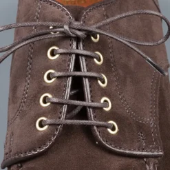 Alden dover pattern dark brown suede NST blutcher