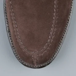 Alden dover pattern dark brown suede NST blutcher