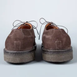 Alden dover pattern dark brown suede NST blutcher