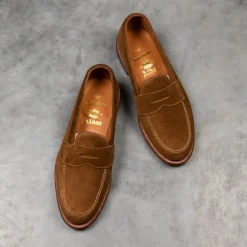 Alden Leisure loafer Snuff suede