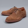 Alden Longwing Snuff suede on double waterlock sole