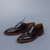 Alden Norwegian Split Toe Blucher on Commando Sole #8 cordovan