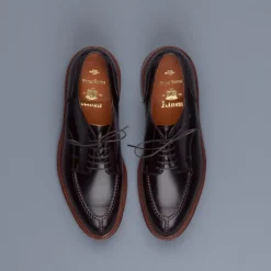 Alden Norwegian Split Toe Blucher on Commando Sole #8 cordovan