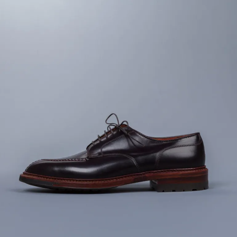 Alden Norwegian Split Toe Blucher on Commando Sole #8 cordovan