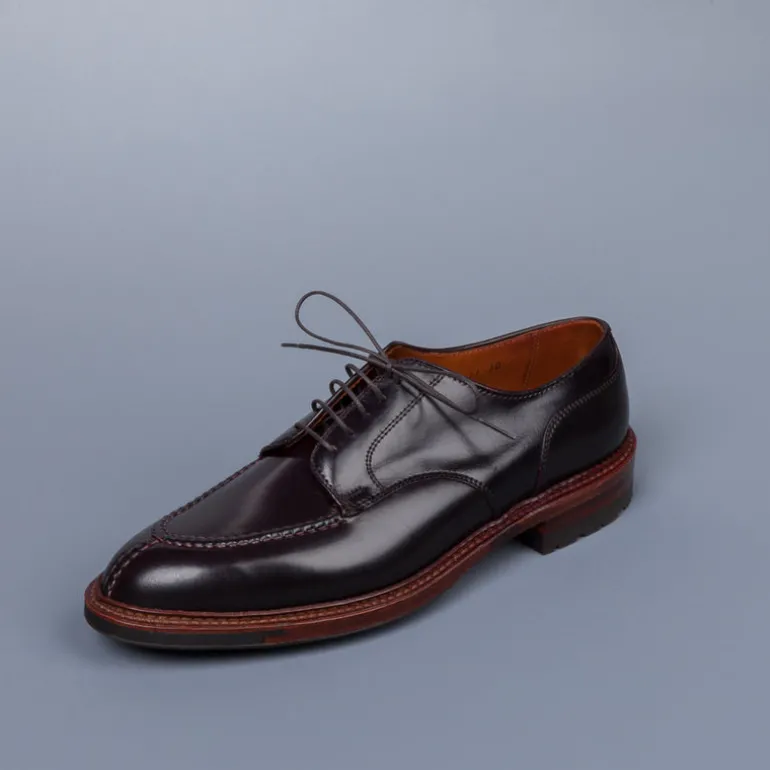 Alden Norwegian Split Toe Blucher on Commando Sole #8 cordovan