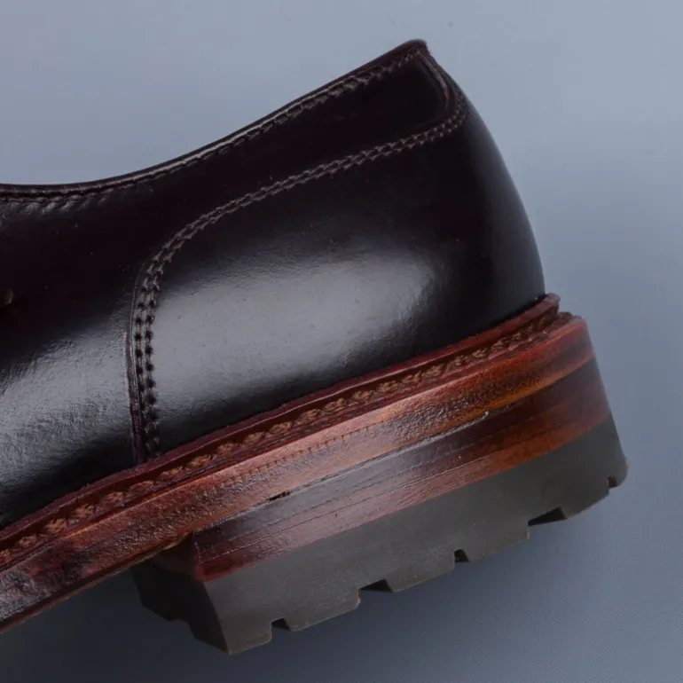 Alden Norwegian Split Toe Blucher on Commando Sole #8 cordovan