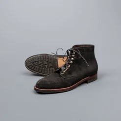 Alden Reverse Earth Chamois NST Boot on Commando Sole