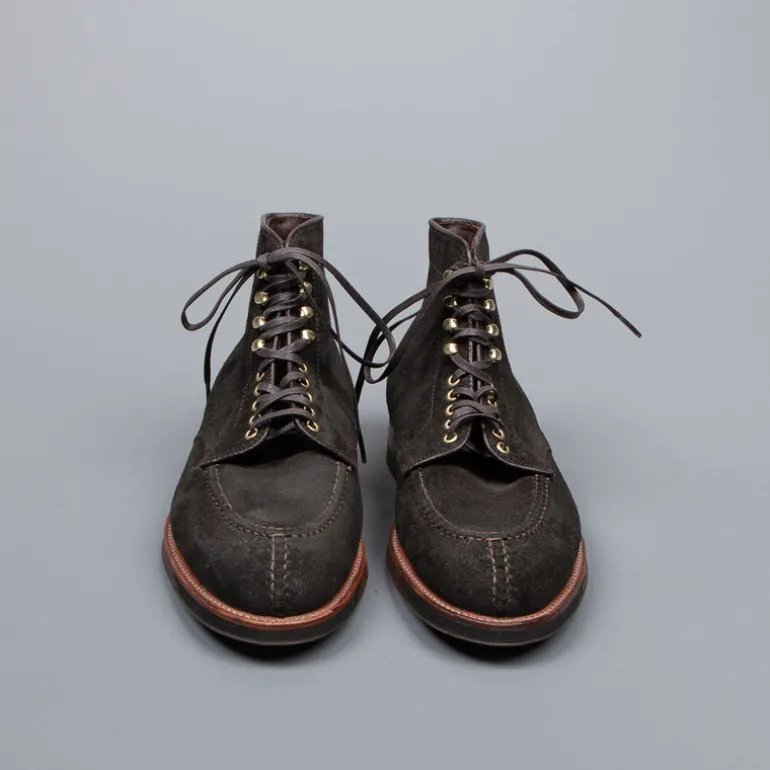 Alden Reverse Earth Chamois NST Boot on Commando Sole