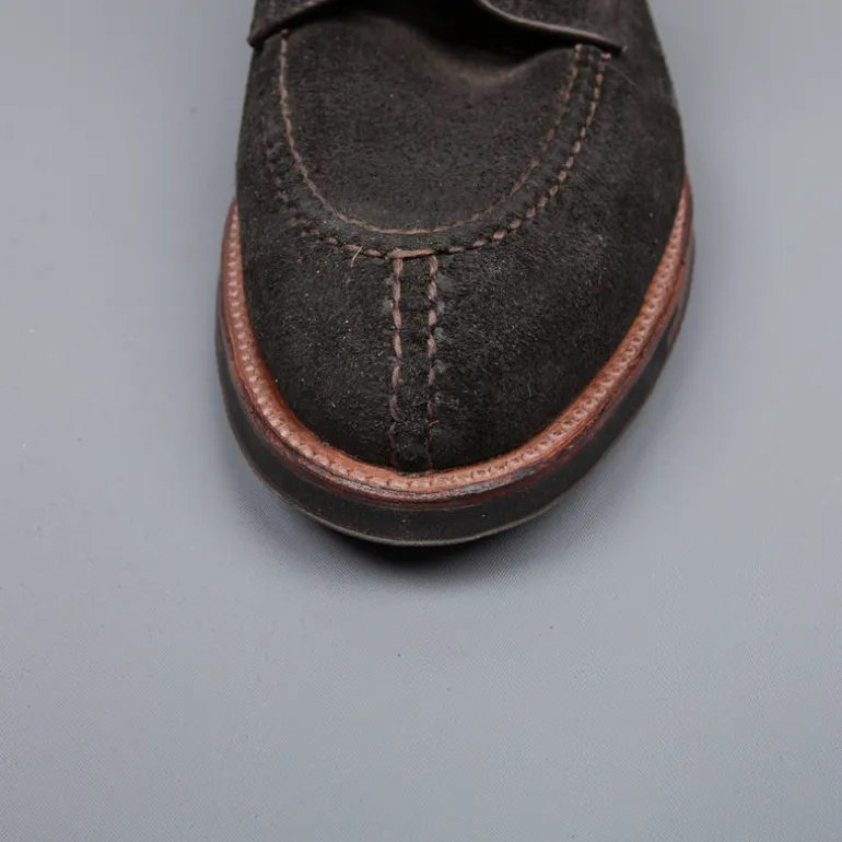 Alden Reverse Earth Chamois NST Boot on Commando Sole