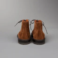 Alden Snuff Suede Barrie last plain toe boot
