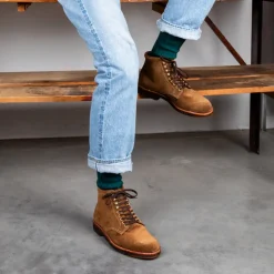 Alden x Frans Boone 405 Boot in Snuff Suede