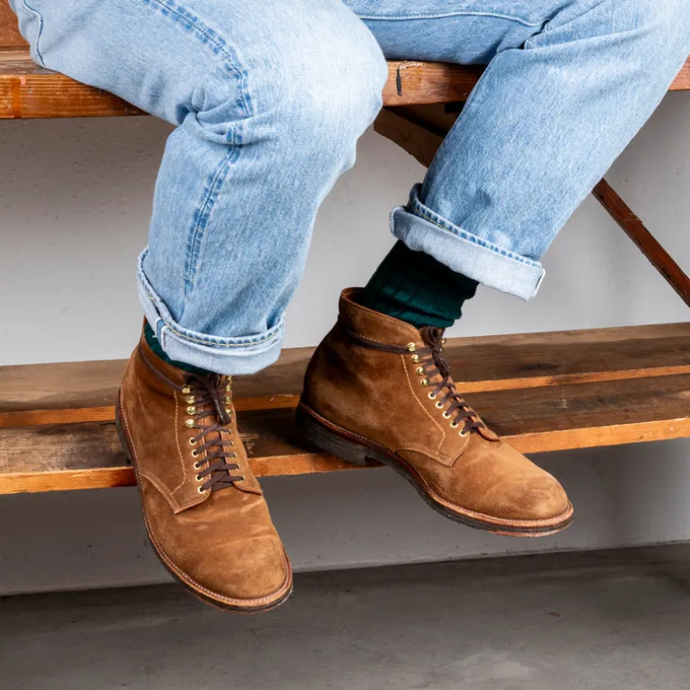 Alden x Frans Boone 405 Boot in Snuff Suede