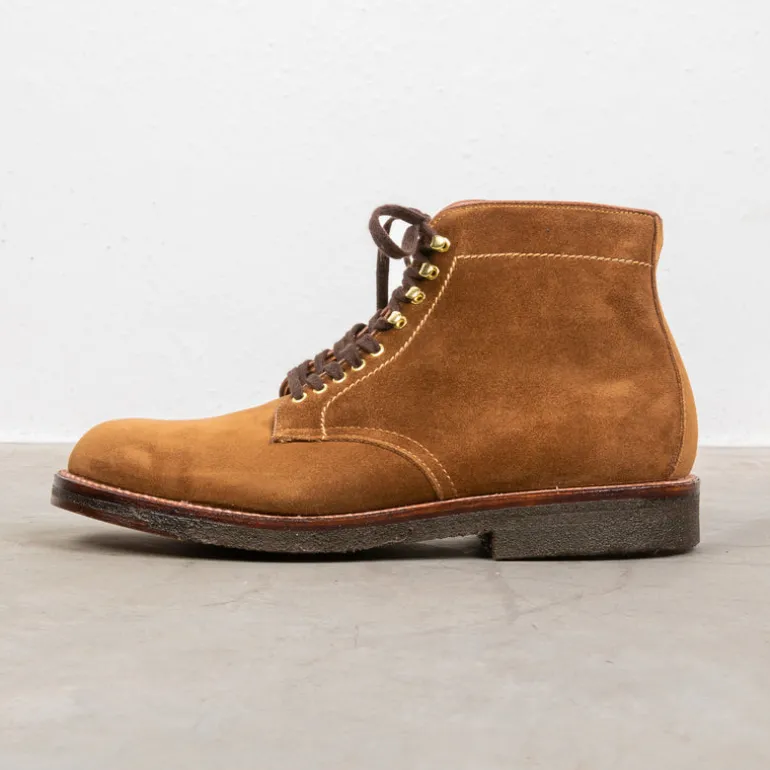 Alden x Frans Boone 405 Boot in Snuff Suede