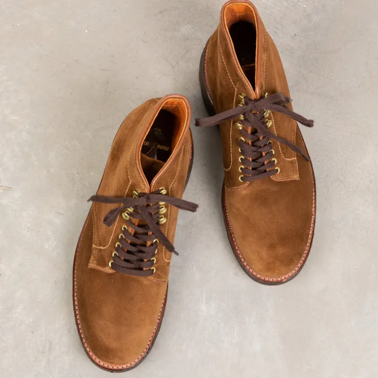Alden x Frans Boone 405 Boot in Snuff Suede