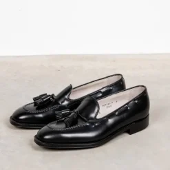Alden X Frans Boone Black Cordovan Tassel Loafer