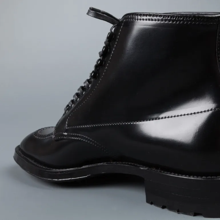 Alden x Frans Boone black cordovan Indy's