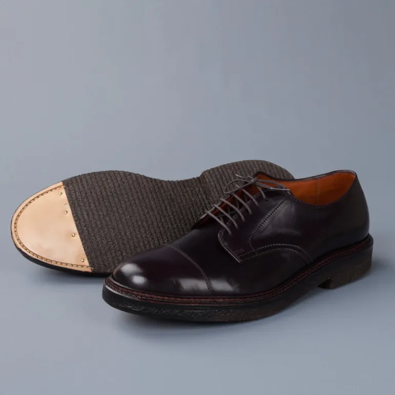 Alden x Frans Boone Cap Toe Cordovan #8 on Crepe sole
