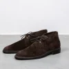 Alden x Frans Boone Chocolate Suede Unlined Chukka