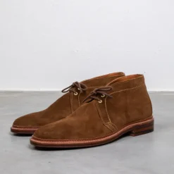 Alden x Frans Boone Snuff Suede Unlined Chukka