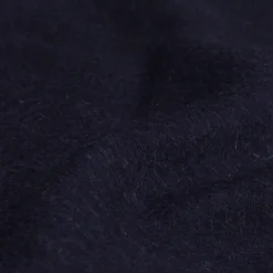 Alex Begg Arran scarf 100% cashmere Navy Charcoal