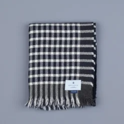 Alex Begg Rona Cashmere Scarf Breuer Navy