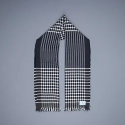 Alex Begg Rona Cashmere Scarf Breuer Navy