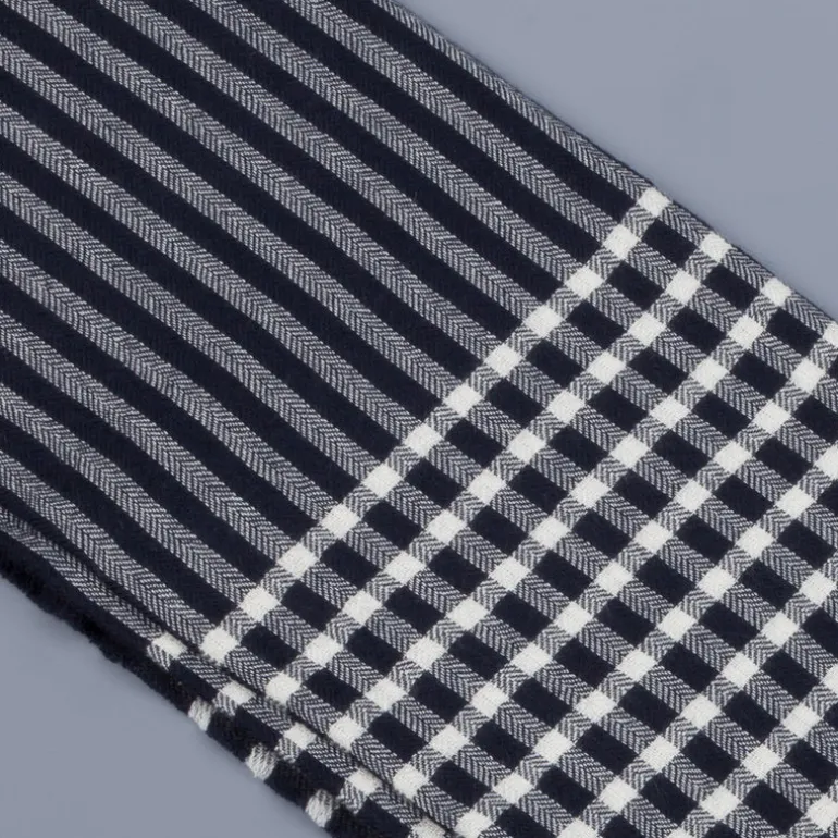 Alex Begg Rona Cashmere Scarf Breuer Navy