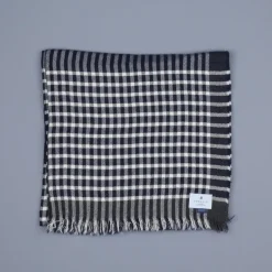 Alex Begg Rona Cashmere Scarf Breuer Navy