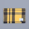 Alex Begg Vale Lambswool Scarf Stadium Khaki & Yellow
