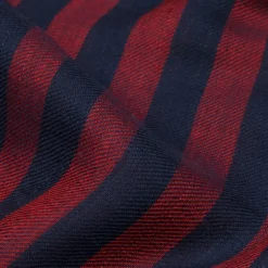 Alex Begg Wispy woven stole cashmere Gill in Red