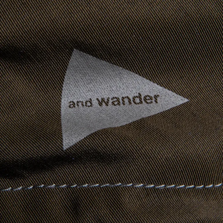 And Wander 60/40 Cloth Hat Khaki