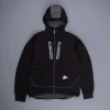 And Wander Alpha Air Hoodie Black