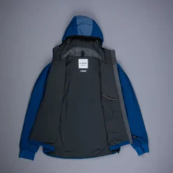 And Wander Alpha Air Hoodie Blue