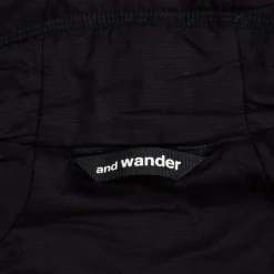 And Wander Alpha Air Hoodie Black