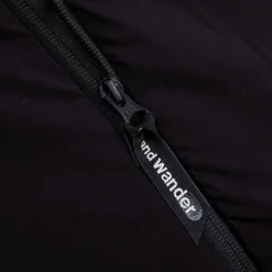 And Wander Alpha Air Hoodie Black