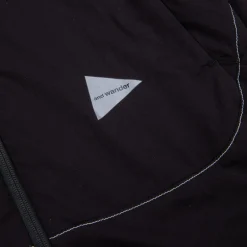 And Wander Alpha Air Hoodie Black