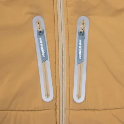 And Wander Alpha Air Jacket Beige