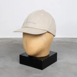 And Wander Cotton Twill Cap Light Beige