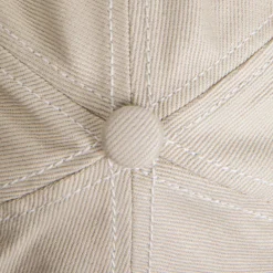 And Wander Cotton Twill Cap Light Beige