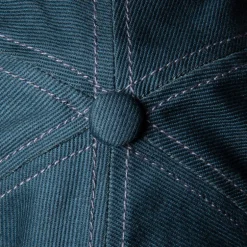 And Wander Cotton Twill Cap Green