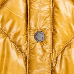 And Wander Diamond Stitch down vest camel