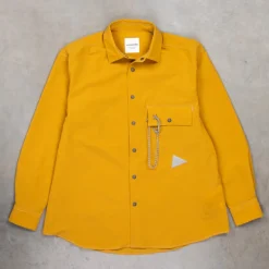 And Wander Dry Breathable LS Shirt Yellow