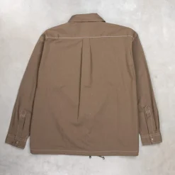 And Wander Dry Rip Shirt Jacket Khaki