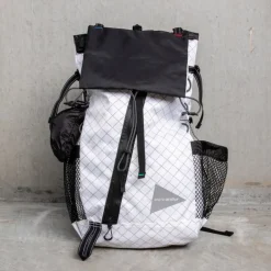 And Wander ECOPAK 30L Backpack Off White